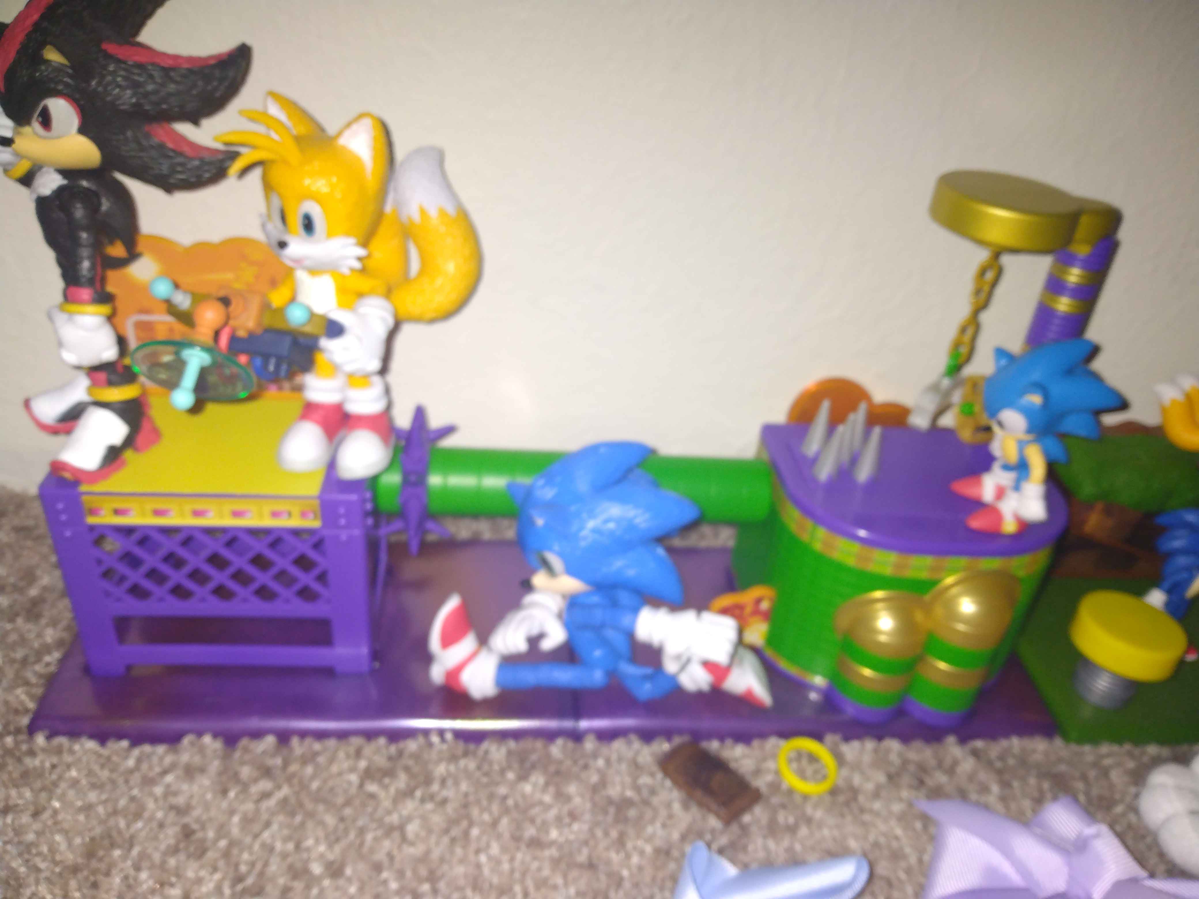 sonic 2.5 inch scale oil ocean zone set